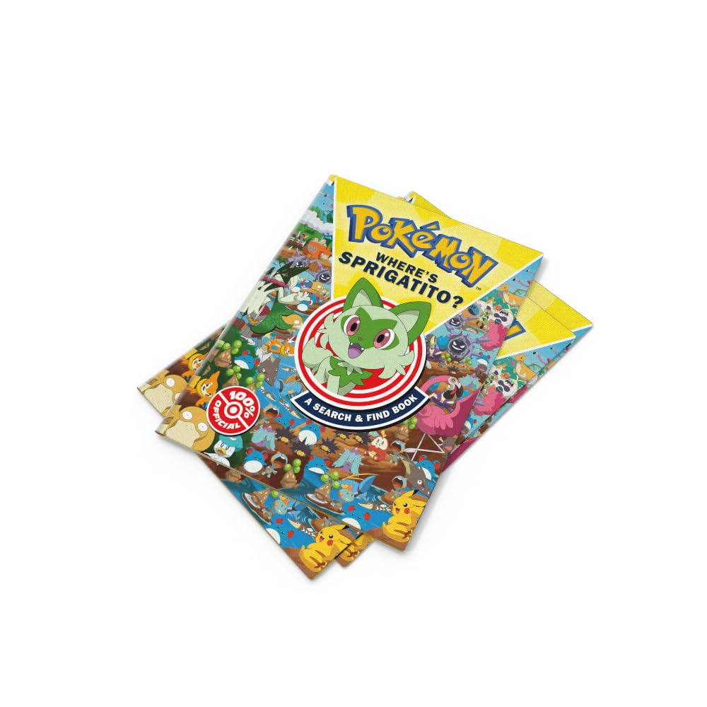 Pok&eacute;mon Where'S Sprigatito: a Search & Find Book image number 2