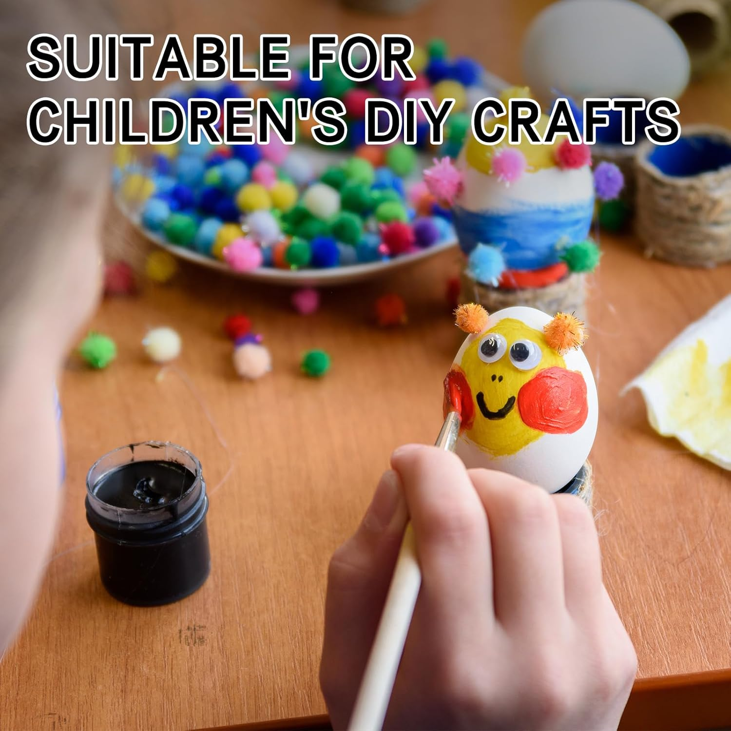 Googly Eyes Self-Adhesive, 700Pcs Wide Variety Assorted Size for Crafting, Sticky Wiggly Google Eye Stickers for DIY Craft Scrapbooking image number 1