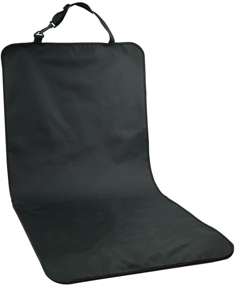Dog Car Seat Cover Car Waterproof Back Seat Pet Cover Protector Mat Rear Safety Travel Accessories for Cat Dog Pet Carrier Car Rear Back Seat Mat Dog Hammock(Color:Black)