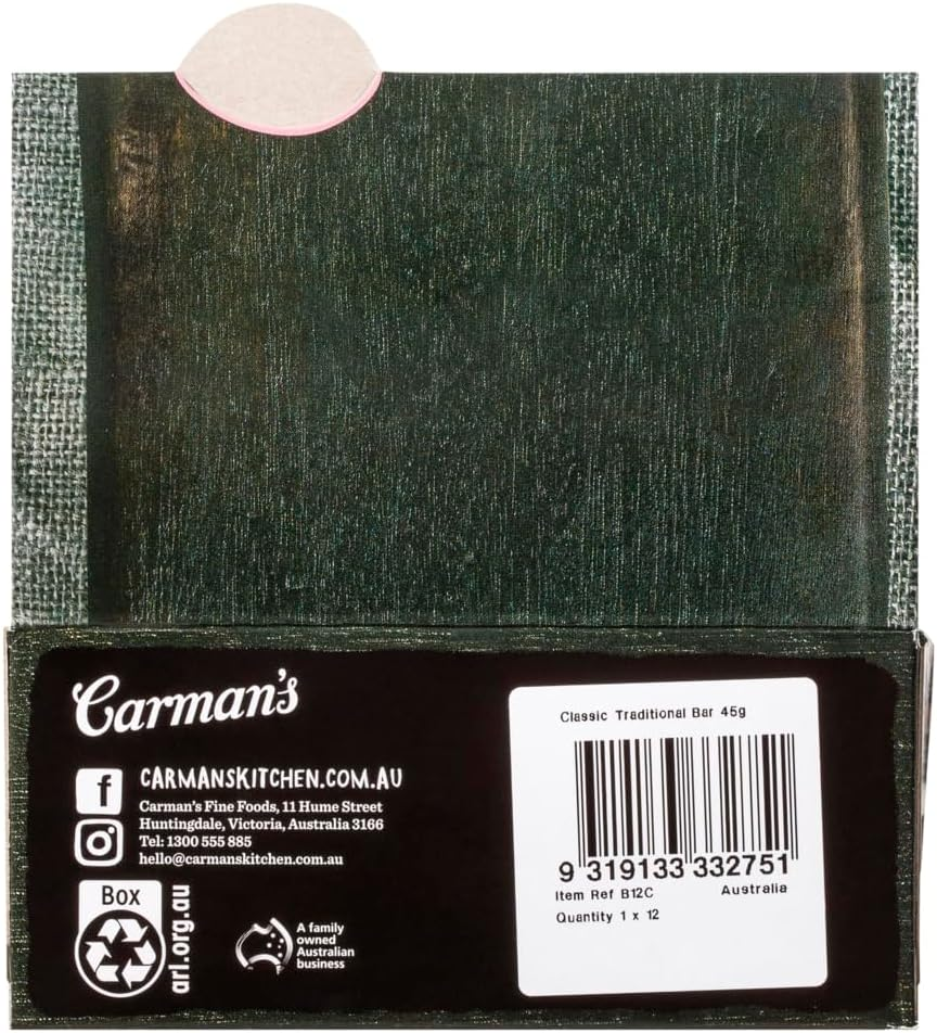 Carman'S Classic Fruit and Nut Muesli Bar - 12 X 45G (Pack of 12) image number 1