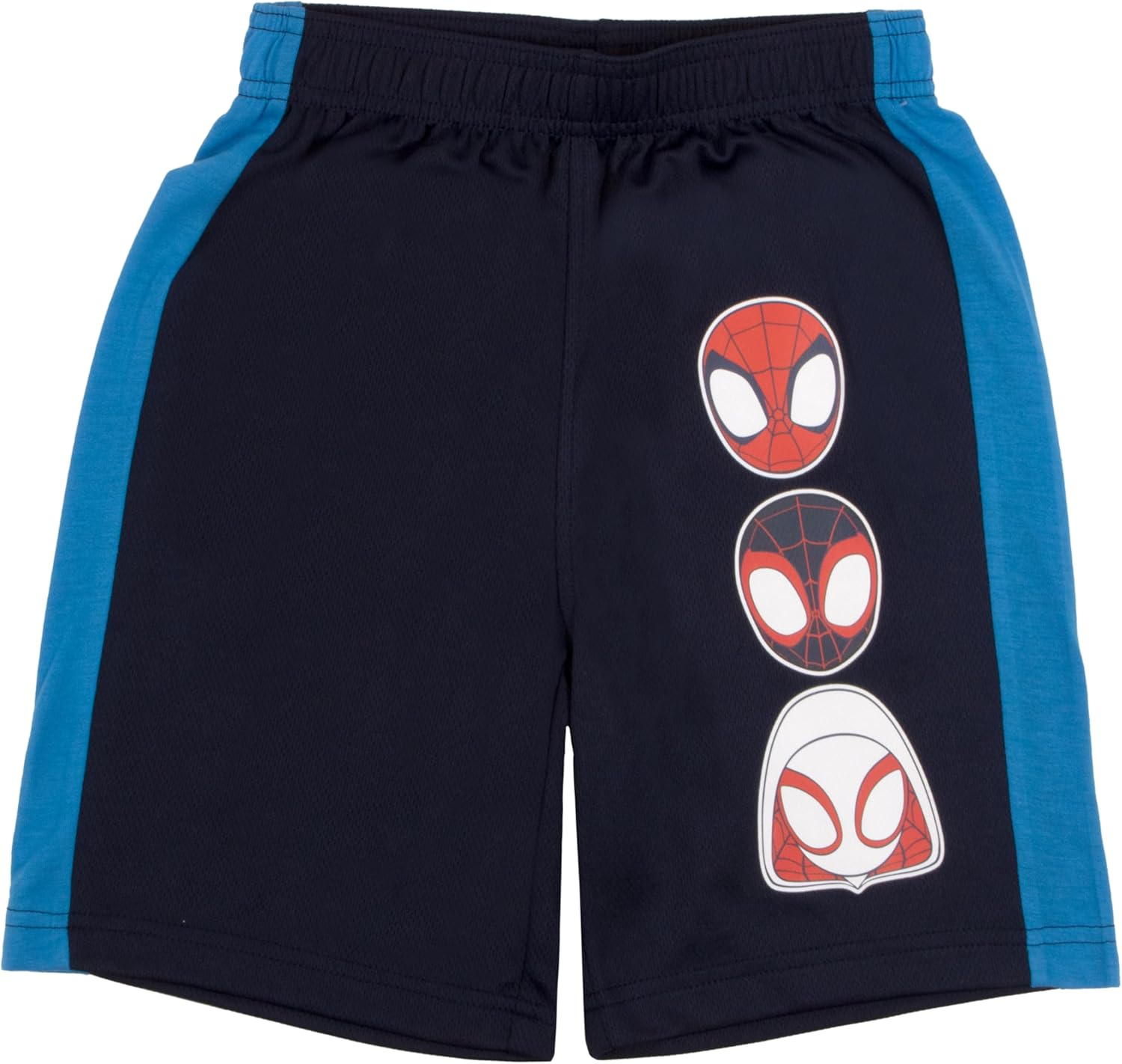 Marvel Spidey and His Amazing Friends 3 Piece Boys Short Set Spider-Man Shirt Tank Top and Shorts Set Spiderman 3 Pack image number 2