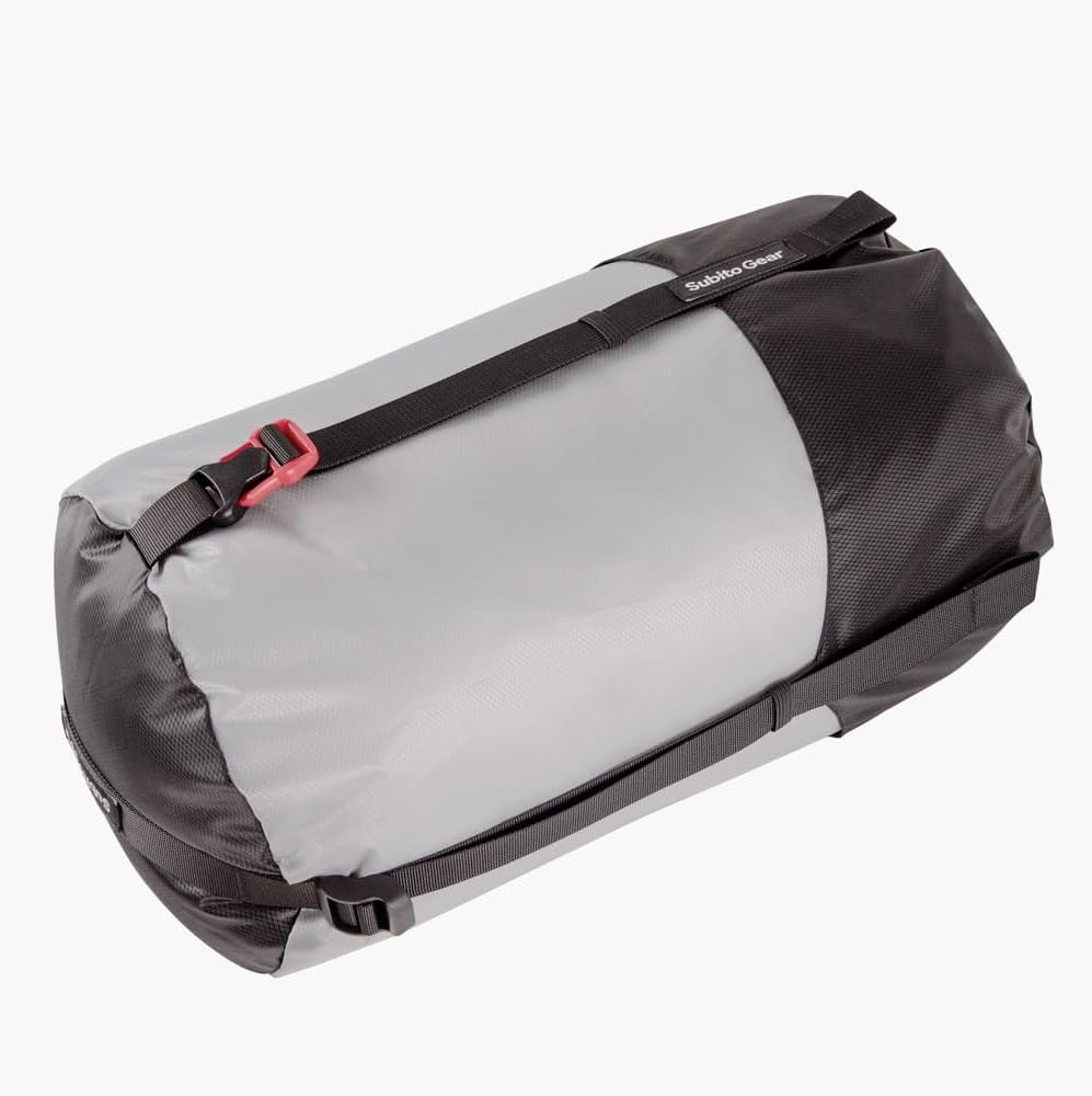 Aomiun Compression Stuff Sack Polyester Compression Bag Tear-Resistant Sleeping Bag Compression Sack 2L/6L/8L/18L/25L for Camping Hiking Backpacking - Green-M image number 6