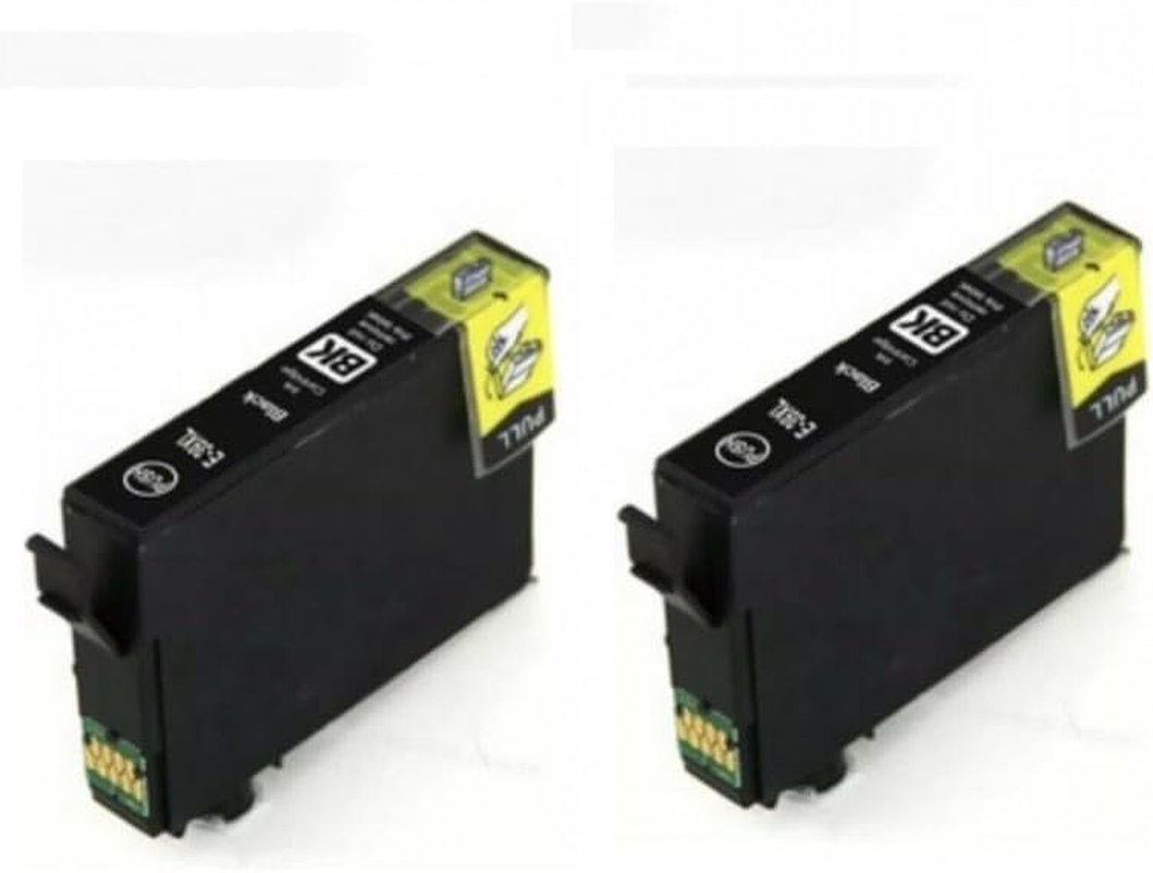 2 X 39XL Black Ink Cartridges Compatible with Epson C13T04L996 for Epson Home XP-2105 XP-4105