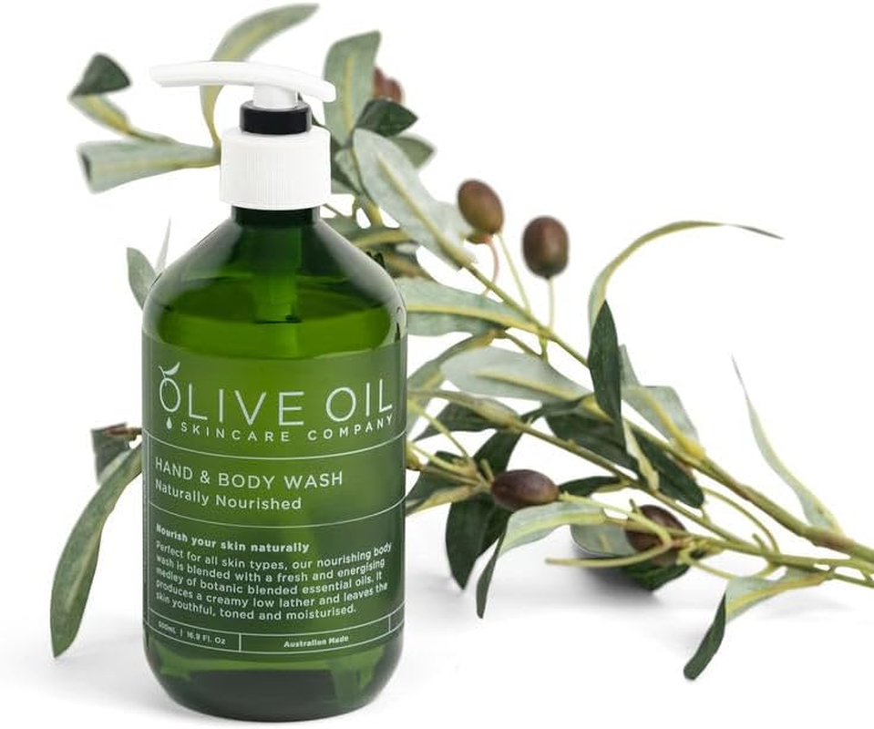 Castile Style Olive Oil Hand & Body Wash - Naturally Nourished 500Ml image number 1