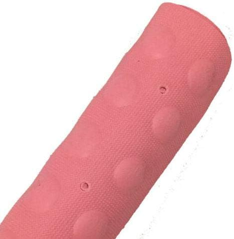 Bath Mat Bathtub Non-Slip anti Mould Rubber Shower and Bath Mat with Drain Holes & Suction Cups 40 X 70 Cm or 54 X 54 Cm Square- White (40X70Cm, Red) image number 6