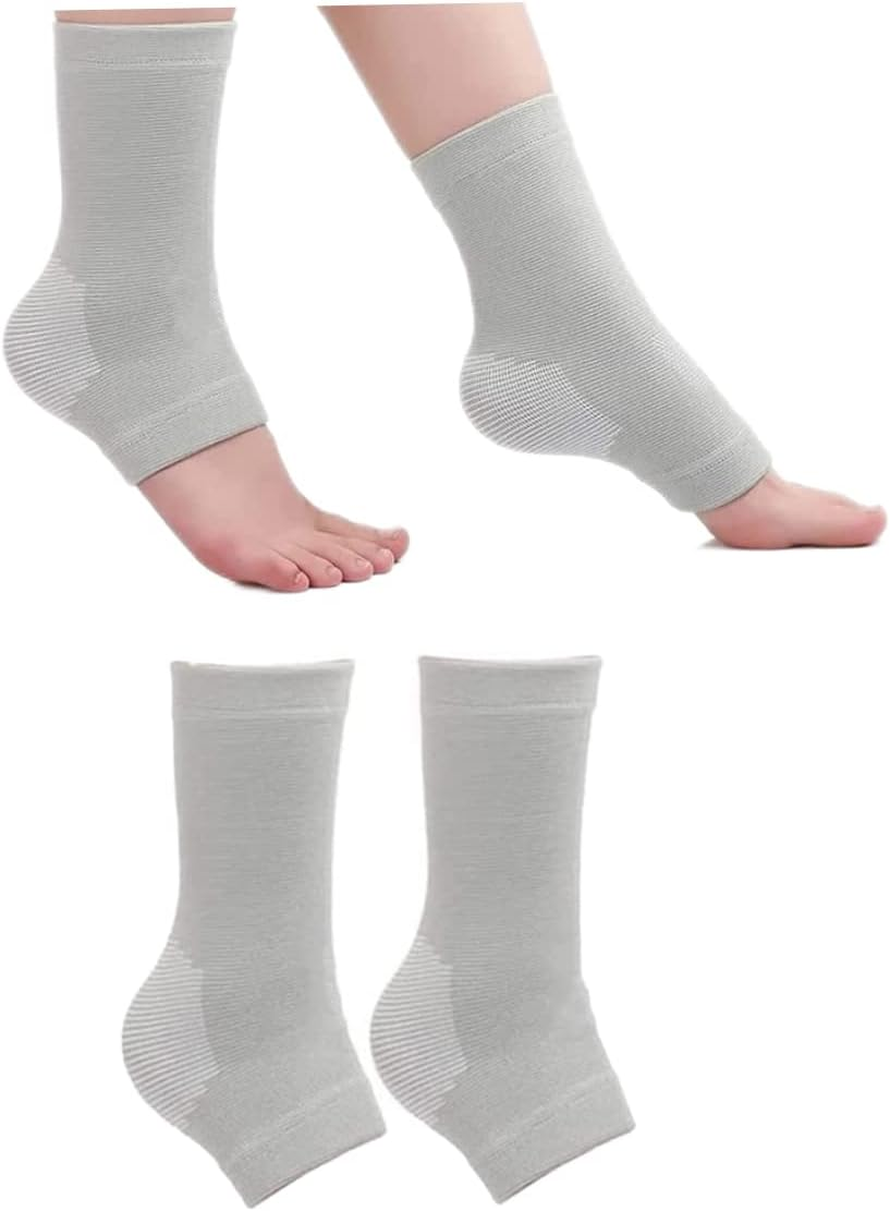 Neuropathy Socks Women Men Compression Socks Bamboo Compression Socks anti Fatigue Sleeping Foot Sleeves Pain Relief Ankle Support 2 Pairs image number 1