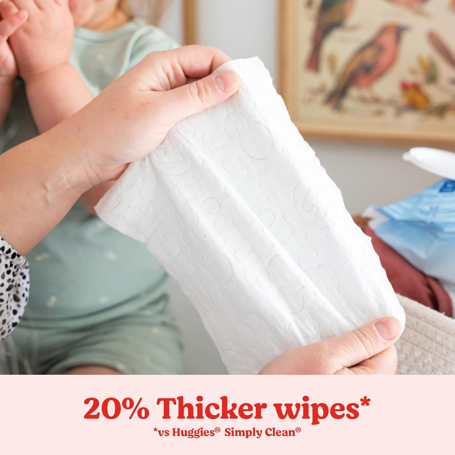 Huggies 99% Pure Water Baby Wipes, Unscented, 9 Flip-Top Packs (3 Packs of 3), 504 Wipes Total, Packaging May Vary image number 5