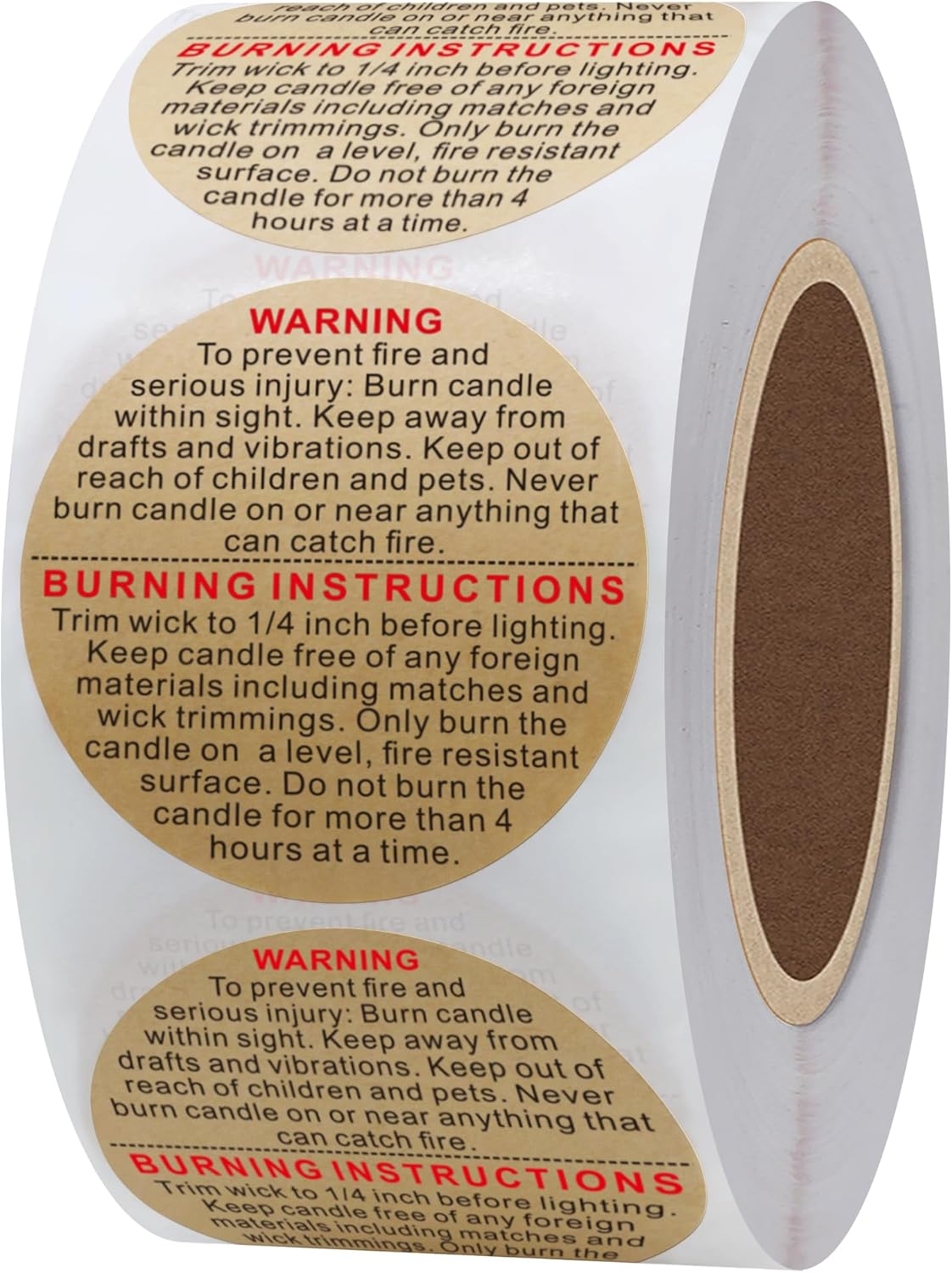 Hybsk 300Pcs Child Warning Labels Stickers for Poly Bags and Packing 2&times;2 Inch Plastic Bag Warning Labels for Shopping Malls, School (White)