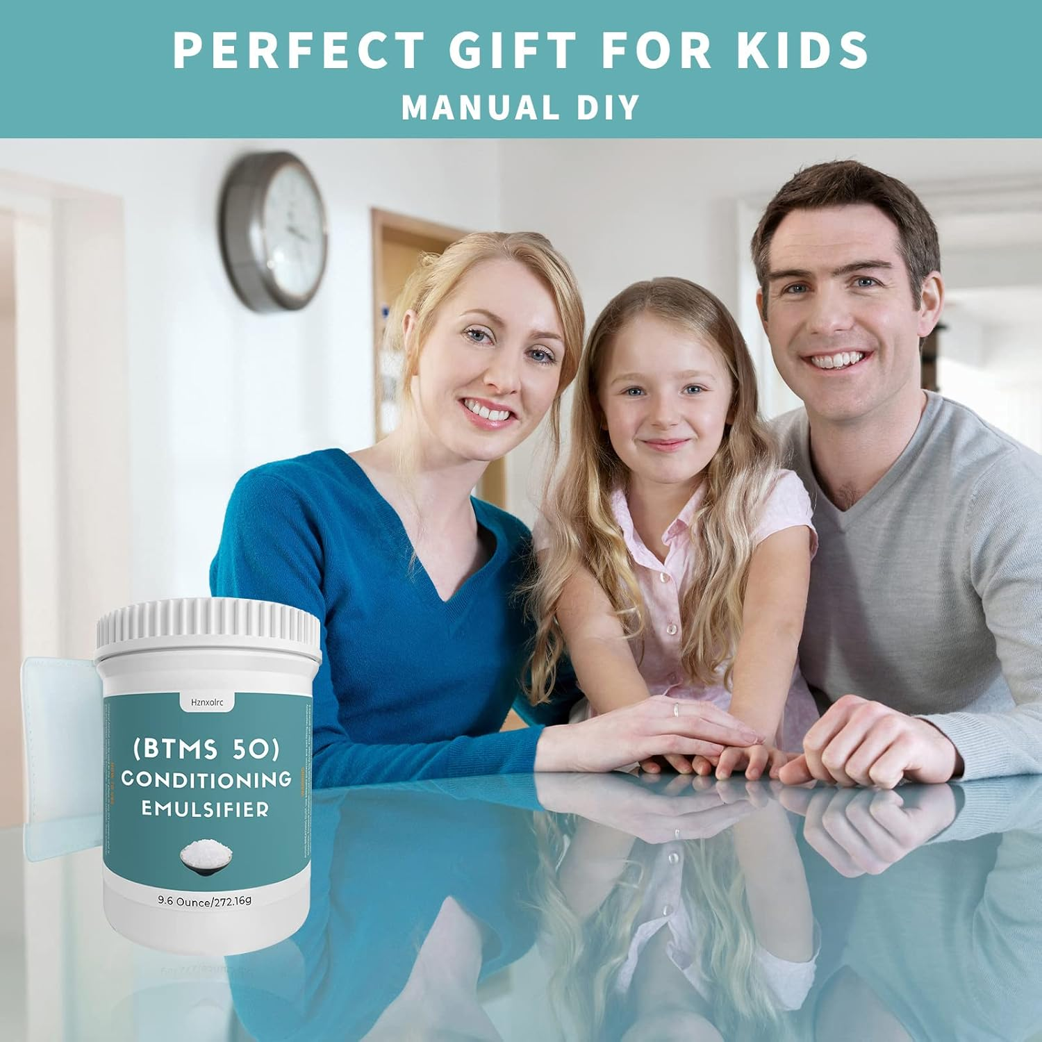 9.6 Oz BTMS 50 Conditioning Emulsifier for Making Leave-In Conditioner, Premium BTMS 50 Conditioning Emulsifier Granules, Higher Activity than BTMS 25, Suitable for Making Lotions, Shampoos and More image number 5