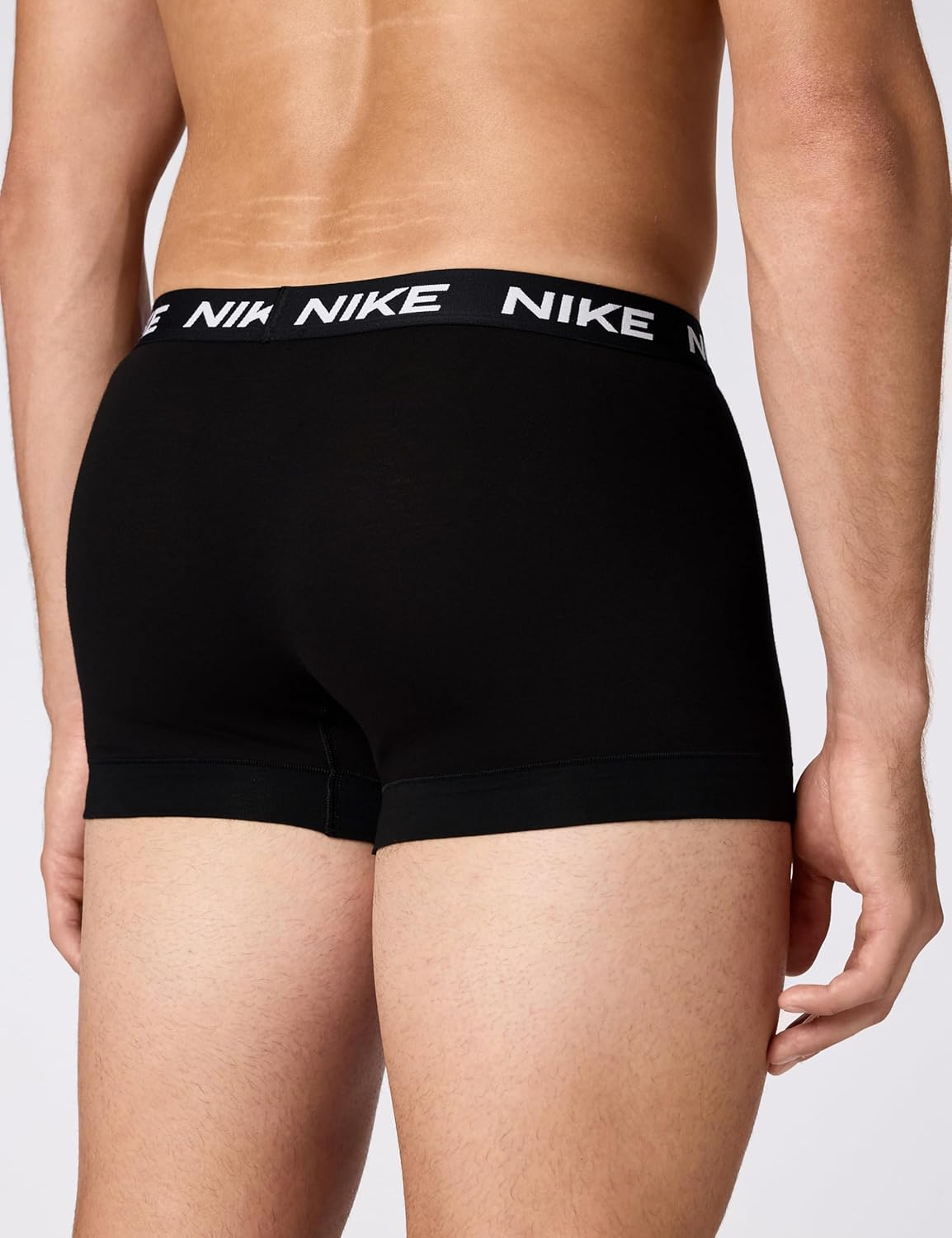Nike Men'S All Day Cotton Stretch Trunk W/Fly Underwear (3-Pack) image number 2
