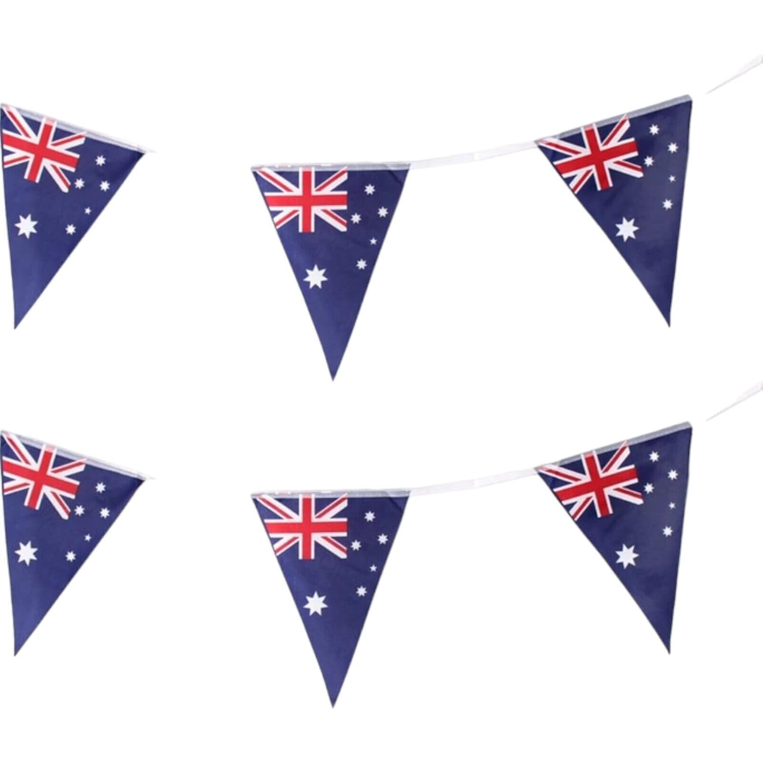 3.6M Australia Day Aussie Pride Bunting Mini Australian Flags Party Banner Hanging Decor Bunting Banner National Country Decoration