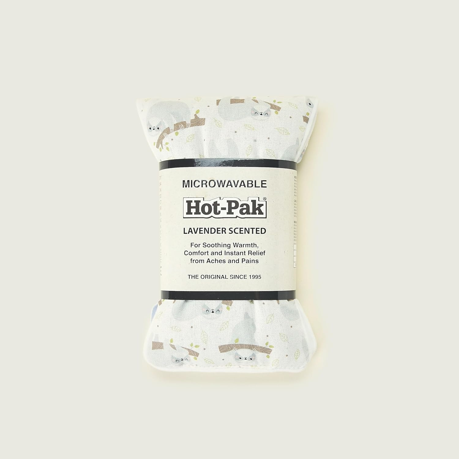 Warmies Hot-Pak Sloth Microwavable Weighted Headpack with French Lavender Scent. Hot or Cold Wheat Bag for Cool Relaxation and Warm Relief image number 1