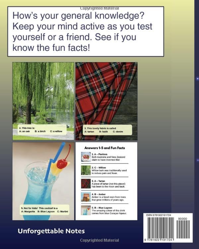 Tried and True Trivia Picture Quiz with Fun Facts: Lively Dementia-Friendly Reading to Share and Discuss image number 1