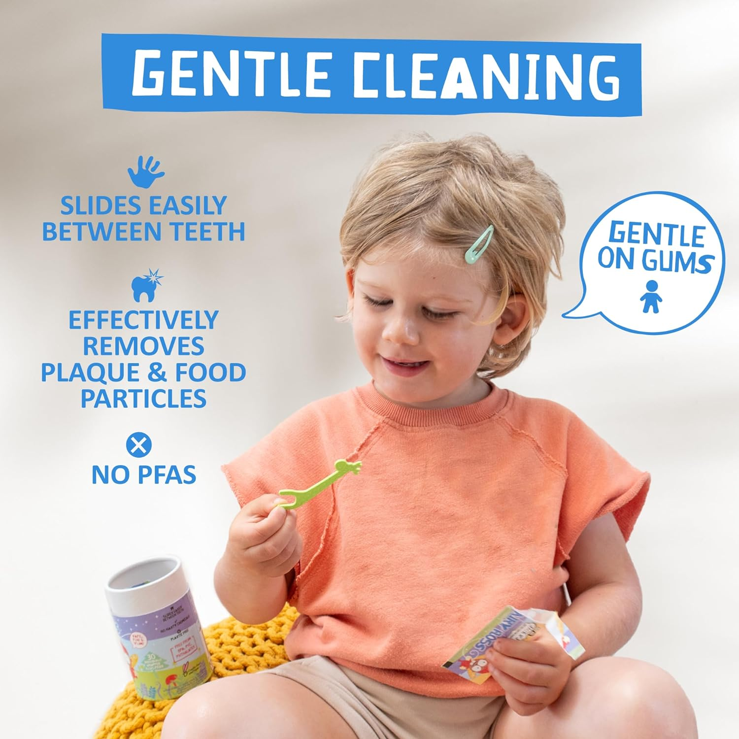 Jack N'Jill Biodegradable Fairy Floss Picks (Pack of 30) image number 4