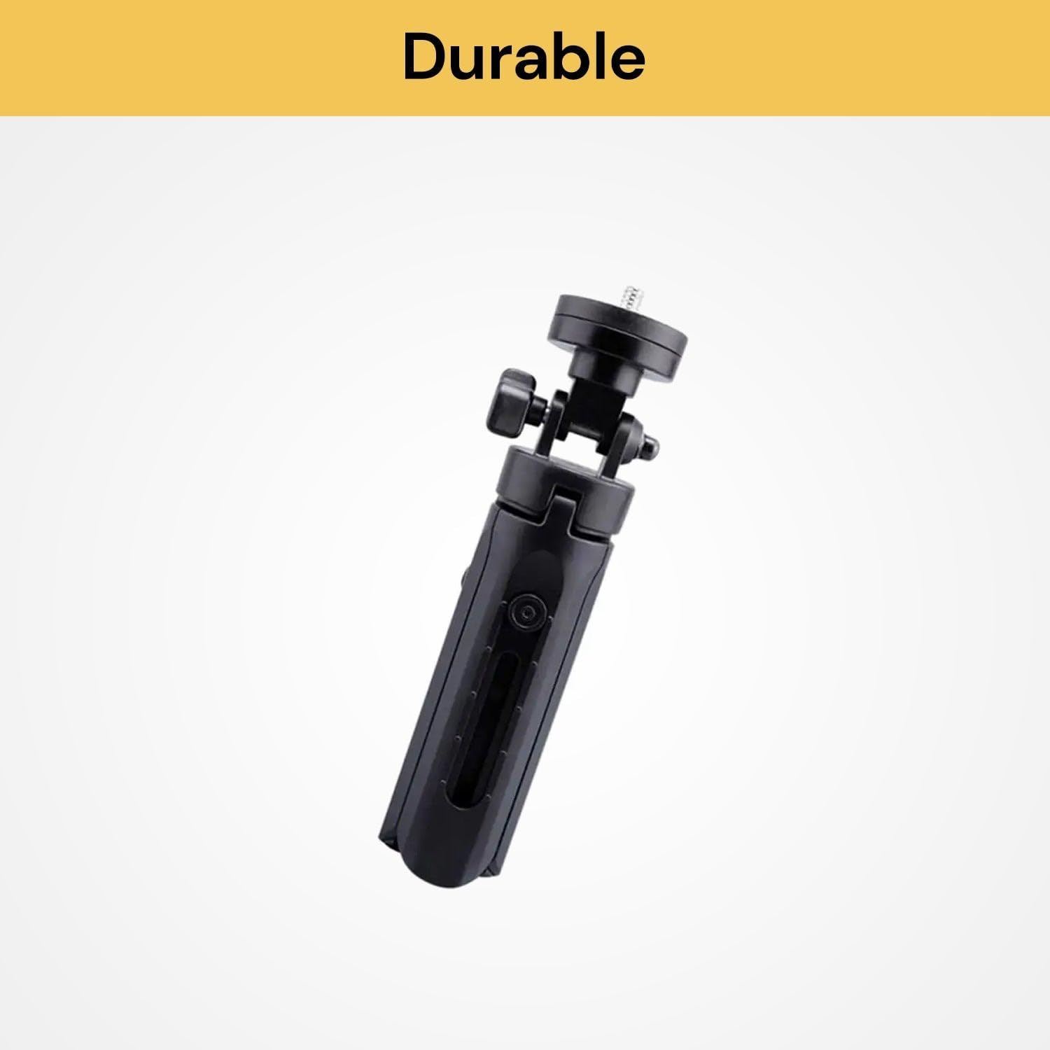 EZONEDEAL Phone Tripod, Extendable Cell Phone Tripod Stand, Selfie Stick Tripod with Phone Holder, Adjustable Cell Phone Travel Tripod Stand for Video Recording, 360&deg; Rotate Selfie Stand image number 5