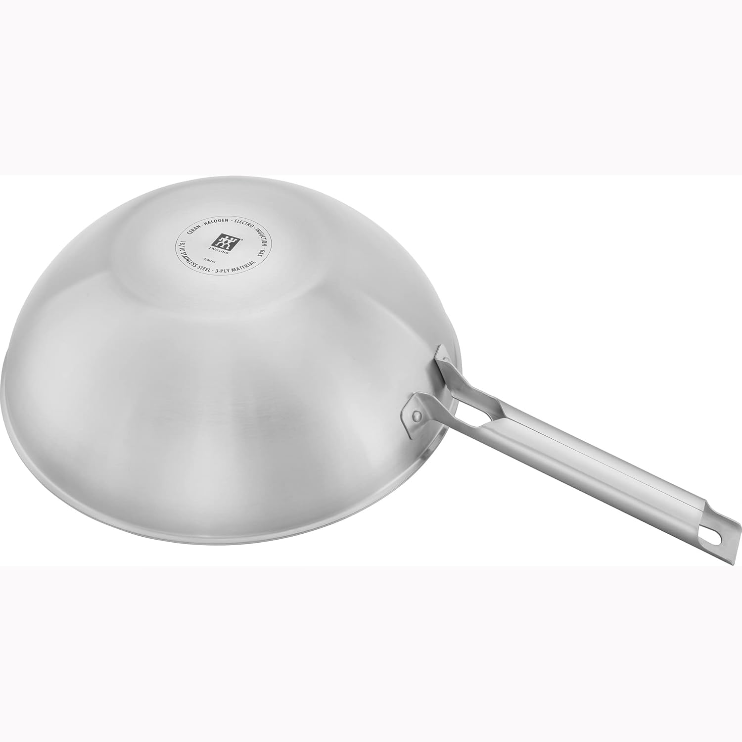 ZWILLING Joy plus 12-Inch Stainless Steel Nonstick Wok with Lid image number 3