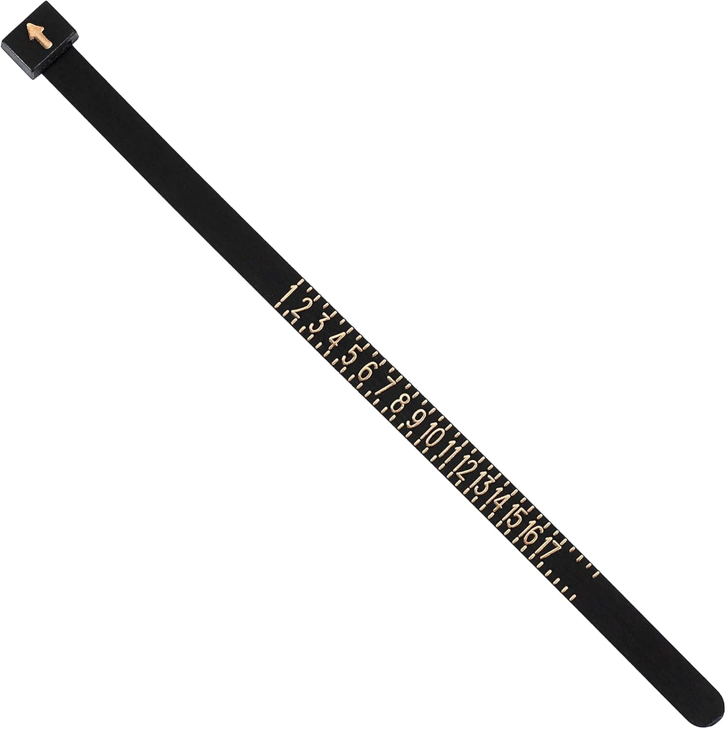 Ring Sizer Measuring Kit &ndash; 1-Pack Jewelry Sizing Tool, Supports Ring Sizes from 1 to 17 image number 3