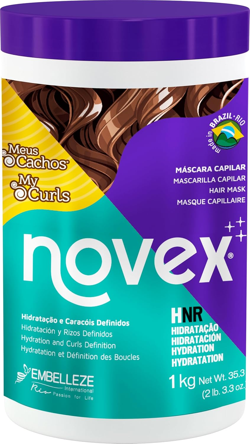Novex My Curls Extra Deep Hair Care Cream Mask 14Oz/400G - Enhanced with a Mix of Oils and Cranberry Extract (Suitable for All Curls) image number 4