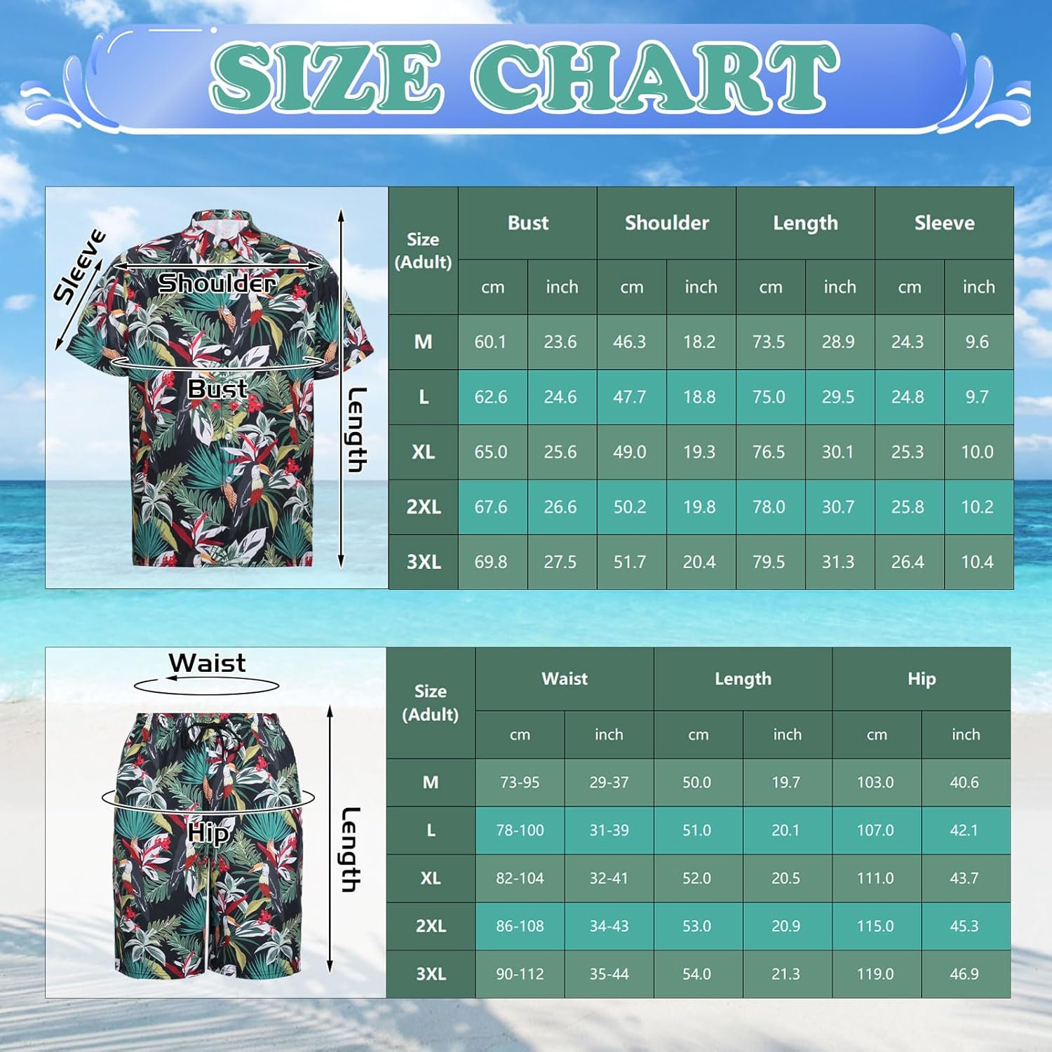 80S 90S Hawaiian Shirt for Men, 80S 90S Costume Set Men for Carnival Summer Party Outfits