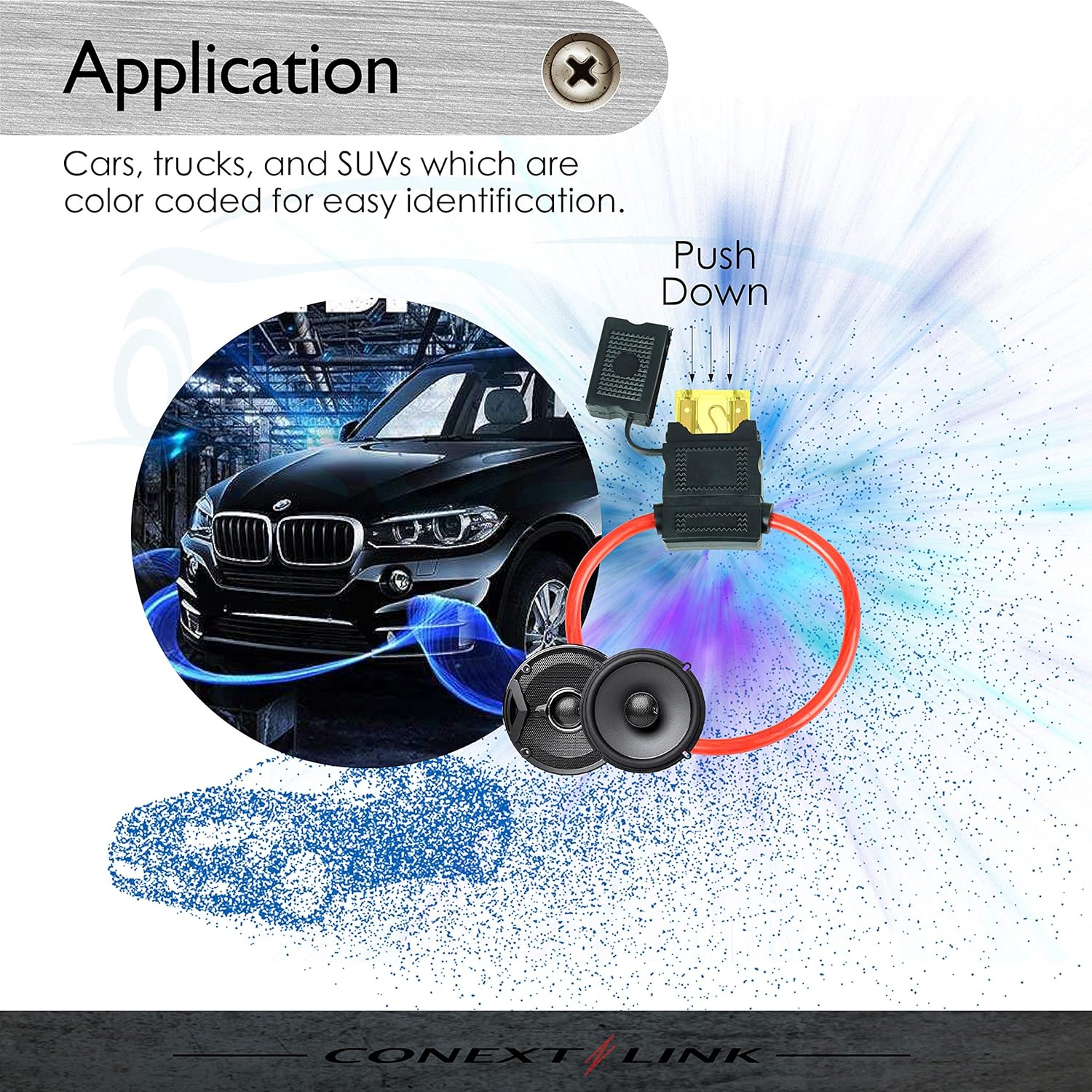 Conext Link MAXI20-10 Nickel Maxi Fuse 10 Pack 20 Amp image number 4