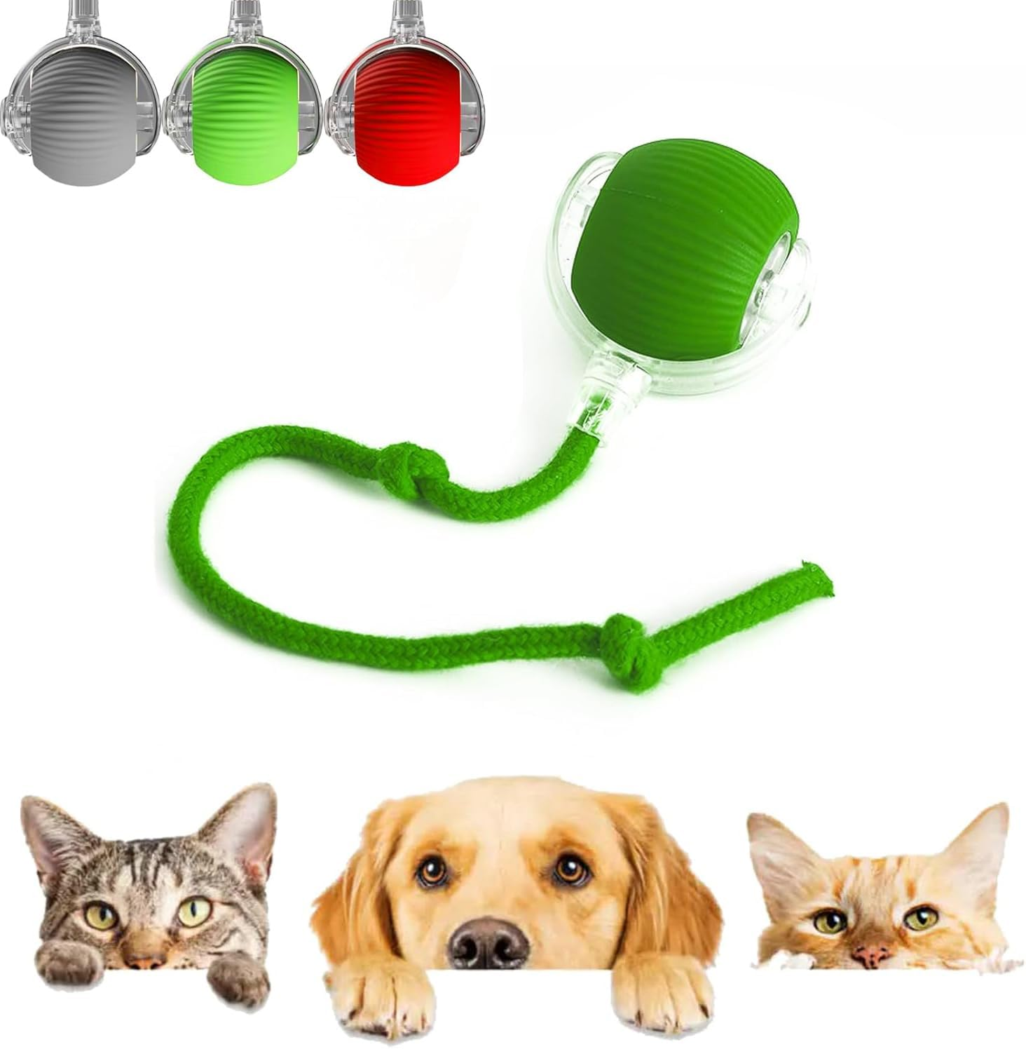 1 PCS Interactive Dog Toys Interactive Rolling Dog Ball Smart Cat Toy Ball Rolling Dog Ball Cat Toys Rolling Ball Dog Ball Toy 360&deg; Smart Automatic Rolling Ball Toy for Indoor Dogs/Cats image number 6
