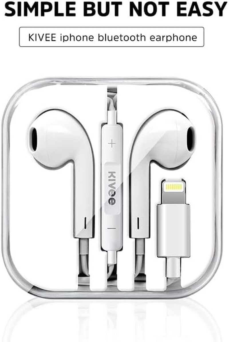 KIVEE MT30 Half in Ear Hi-Fi Stereo Earphone 1.2M White image number 3