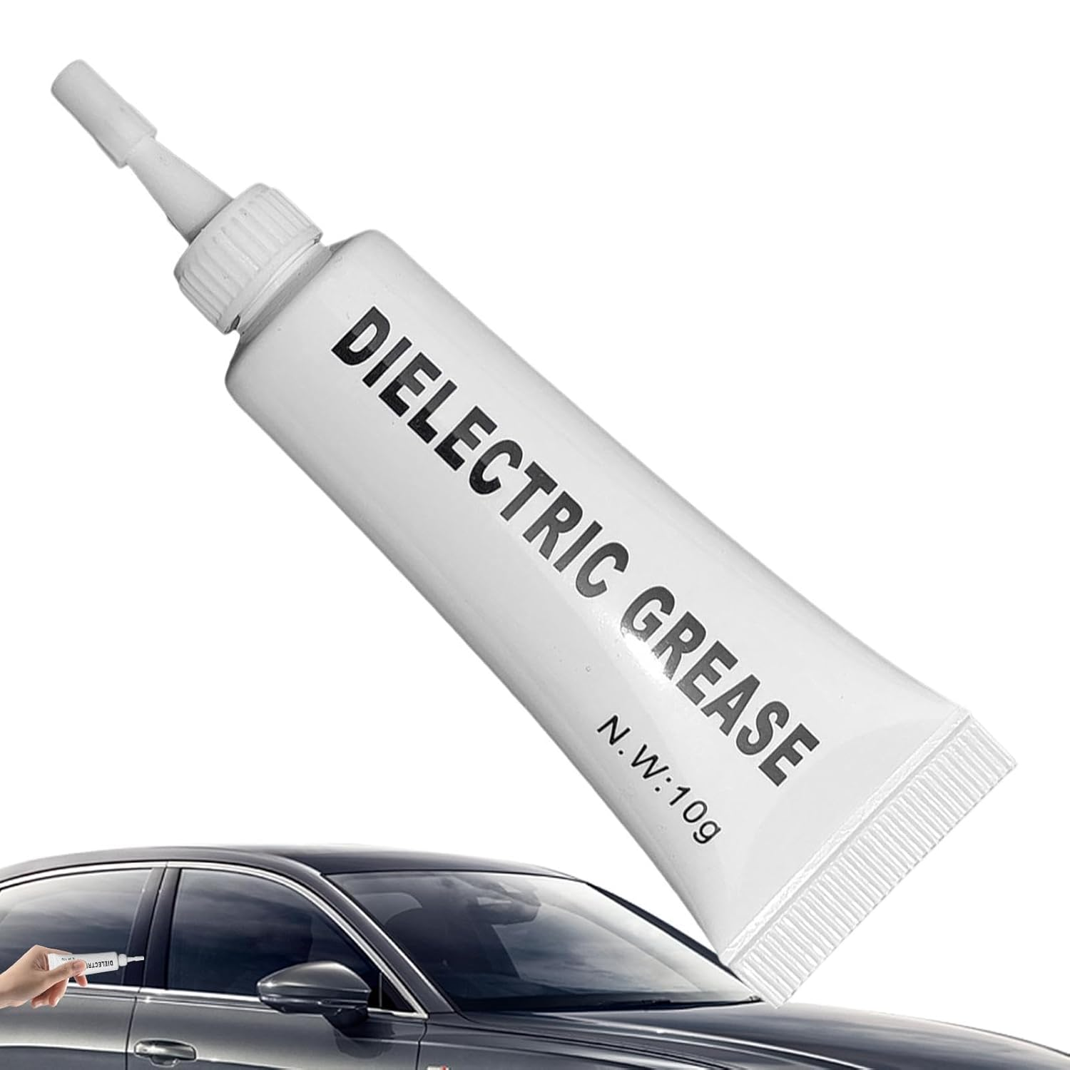 Dielectric Synthetic Grease - Electrical Connectors Grease, 5 Lubricant Grease | High Temp Conductivity Silicone Grease, Waterproof Insulation Dielectric Grease for Battery image number 6