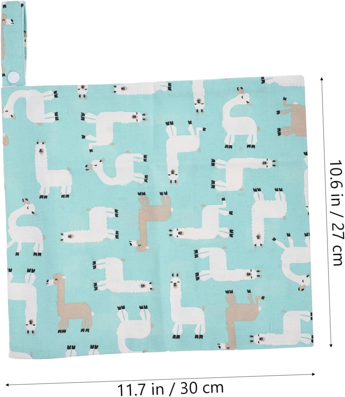 Ifundom 2Pcs Wet Dry Bags for Diapers Breast Pump Parts Stylish and Practical Storage for Pool Travel and Daycare Random Styles Cactus Alpaca image number 6