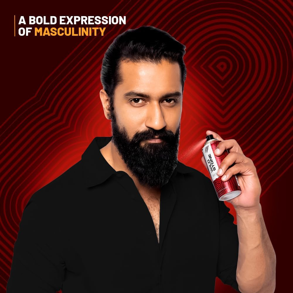 Wild Stone Deodorant, Red, 150Ml image number 3