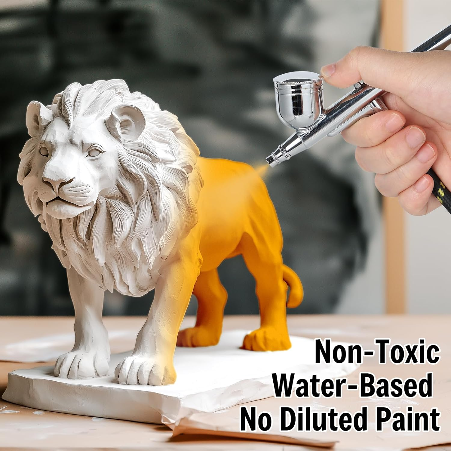 Fansarriche Airbrush Flow Improver for Acrylic Paints 250 Ml (8.45 Oz) image number 4