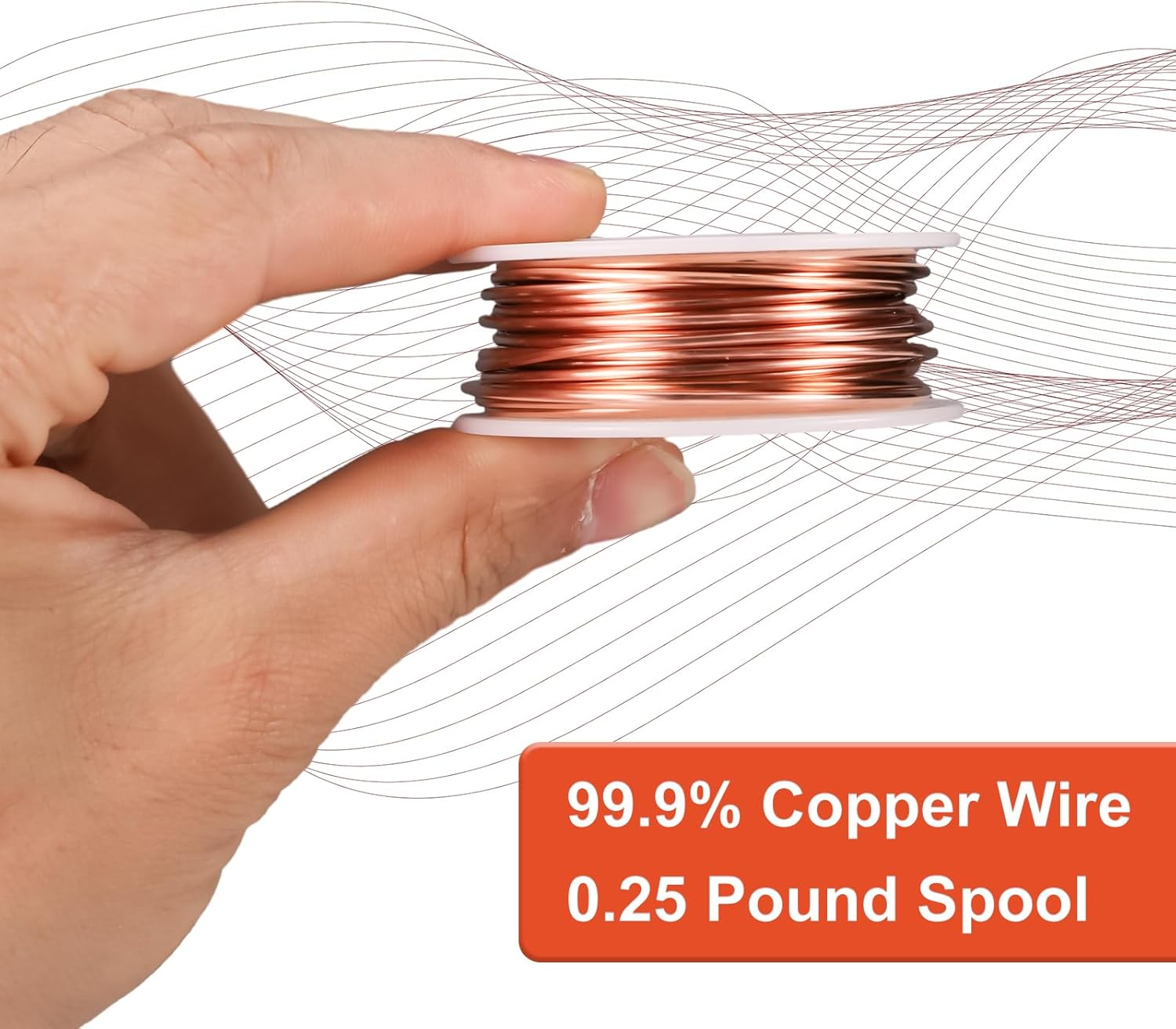 32 Feet Electroculture Gardening Antenna, Pure Copper Wire Gardening Coil Bare Wire 16 Gauge 99.9% Soft Copper Wire Stakes for Gardening, Growing Plants and Vegetables, Jewelry Making and Art Crafts image number 2