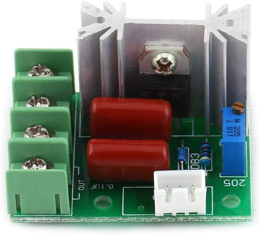 AC Voltage Regulator Dimmer 2000W SCR Electric Voltage Regulator Motor Speed Controller Light Dimmer Governor Temperature Power image number 4