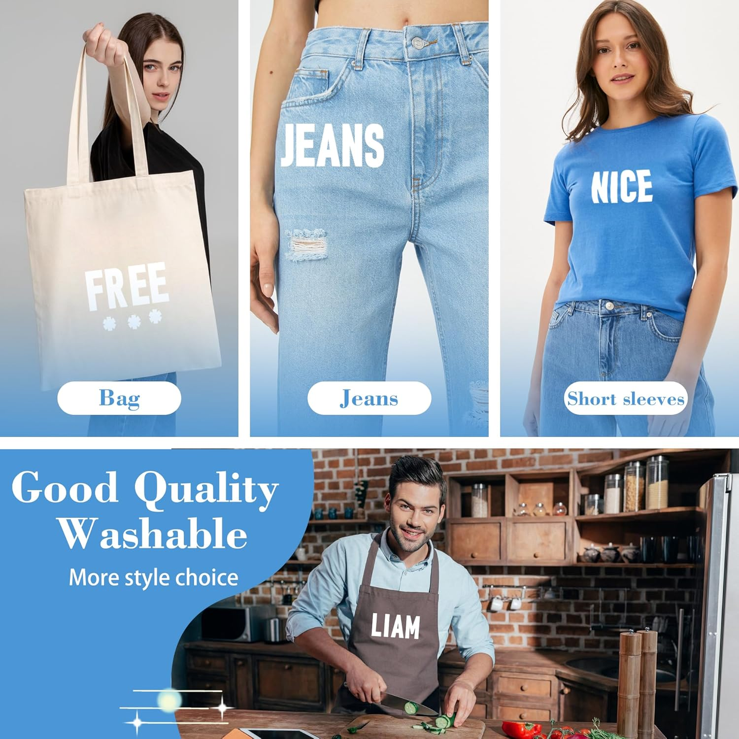 15 Sheets 690Pcs Iron on Letters 2 Inch Vinyl Iron on Letters for Clothing Heat Transfer Letters with A-Z PU Alphabets Stickers Heat Press Letters for T-Shirts Jerseys Hats Printing DIY Crafts (White) - Pink image number 6