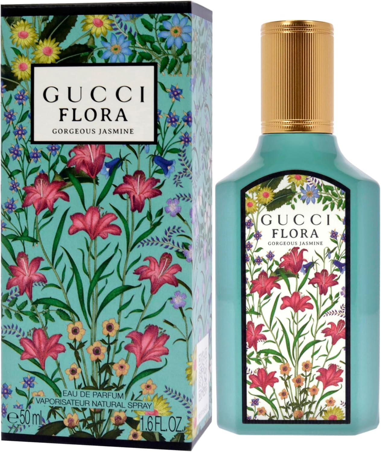 Gucci Flora Gorgeous Jasmine Eau De Parfum Spray for Women 50 Ml image number 4