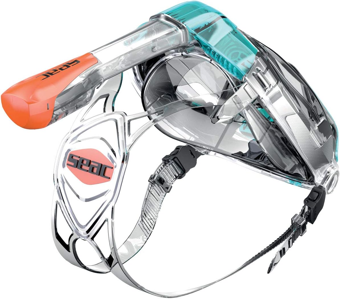 SEAC Libera, New Generation Integrated Snorkeling Mask, Hypoallergenic Silicone, Quick Release, 4 Sizes image number 1