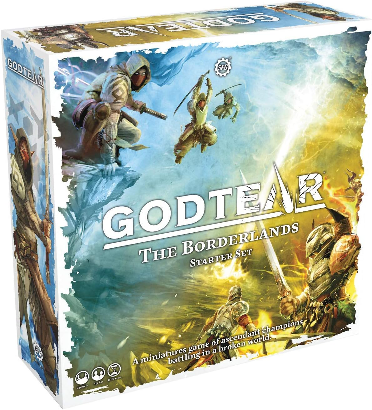 Steamforged Games Godtear Borderlands Starter Set (SFGT-012), Blue image number 1