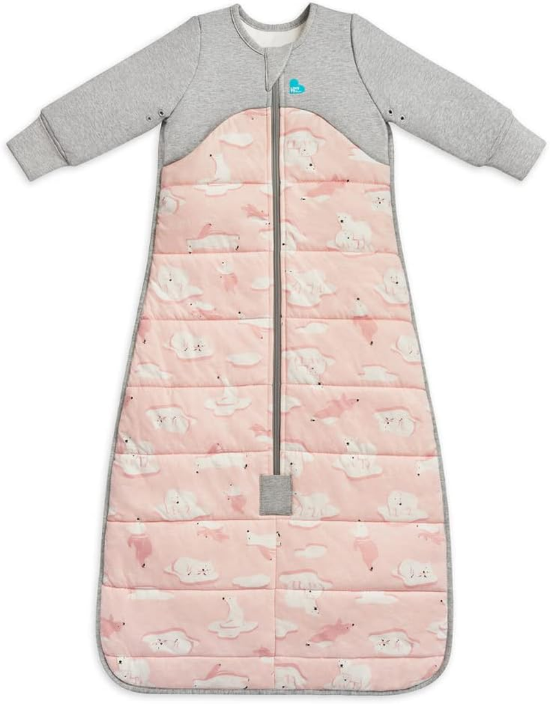 Love to Dream Sleep Bag, Extra Warm for Winter, 100% Cotton Fill, Twin Zipper, Baby Sleep Bag, 3.5TOG Wearable Blanket image number 1