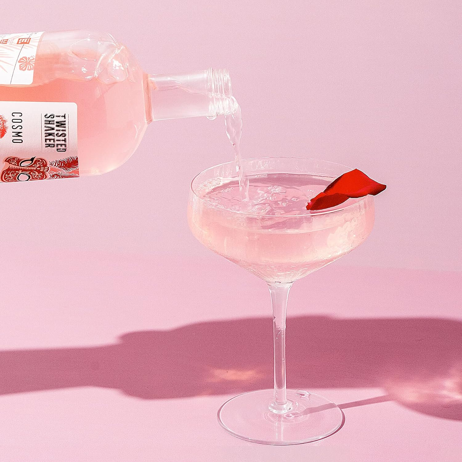 Twisted Shaker Raspberry Hibiscus Cosmo Pre Batched Cocktail (700 Ml) image number 1