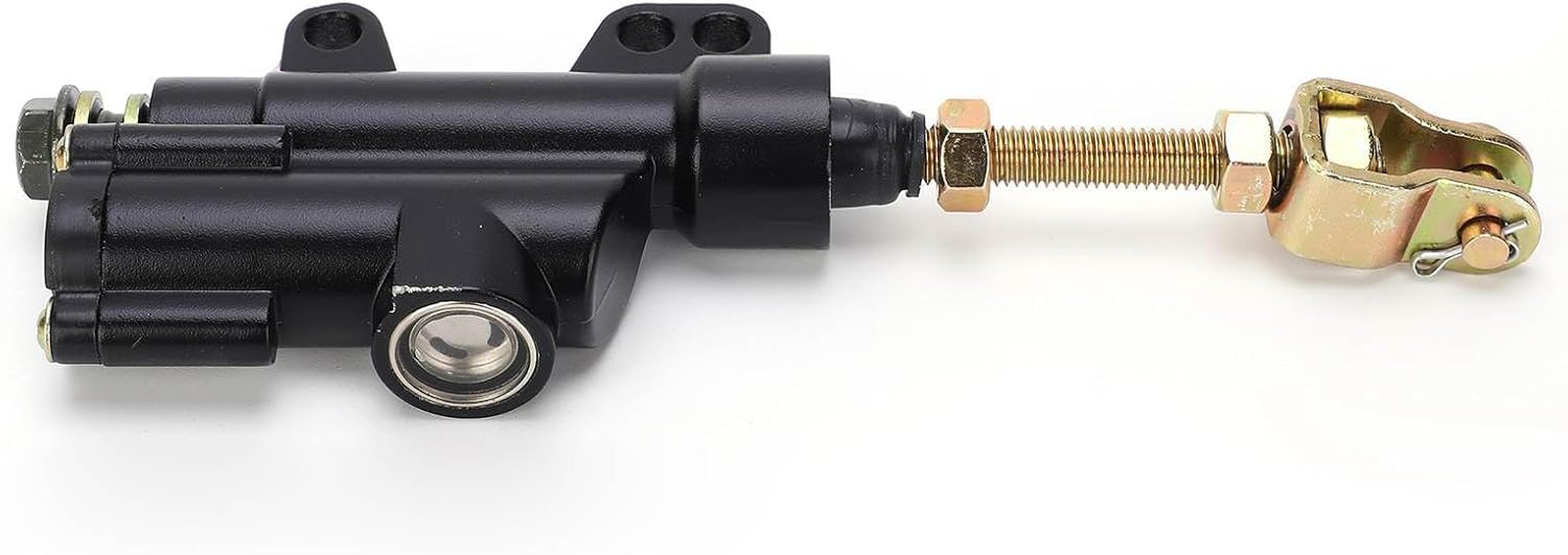 Top Grade Folding Rear Brake Cylinder Pump for ATV and Dirt Bike - Excellent Braking Performance Off-Road Riding, Black image number 5