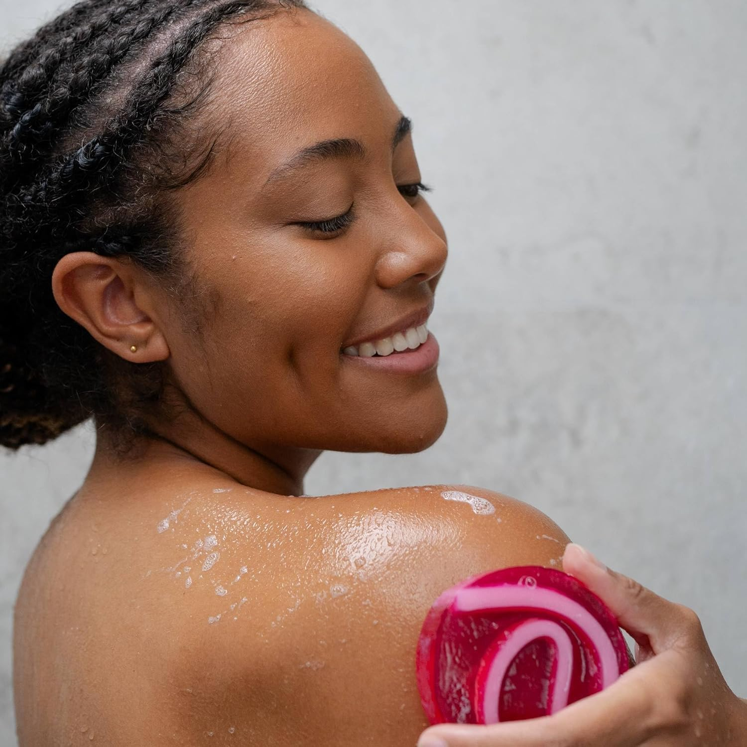 ANIHANA Soap Bar Raspberry | Lollipop - Gentle Cleanse to Hydrate & Moisturize Skin, Body & Hands - 120 Gr image number 1