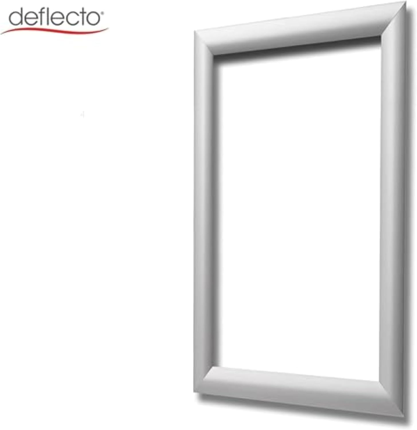 Deflecto SFA4S A4 Wall Snap Frame/Poster Holder - Silver image number 6