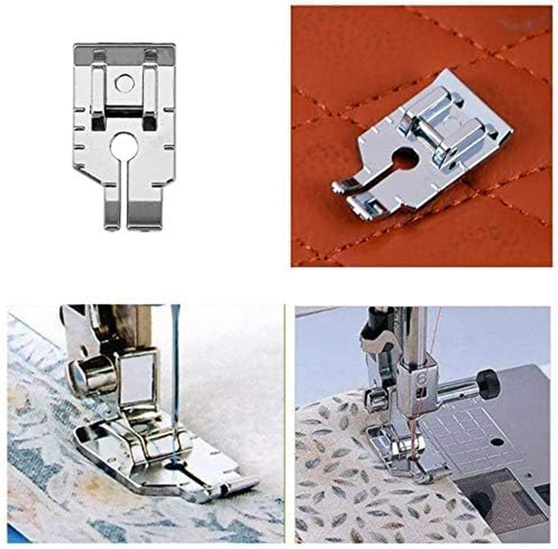 1/4 Inch (Quarter Inch) Quilting Piecing Presser Foot for All Low Shank Snap-On Singer, Brother, Babylock, Euro-Pro, Janome Sewing Machines image number 4