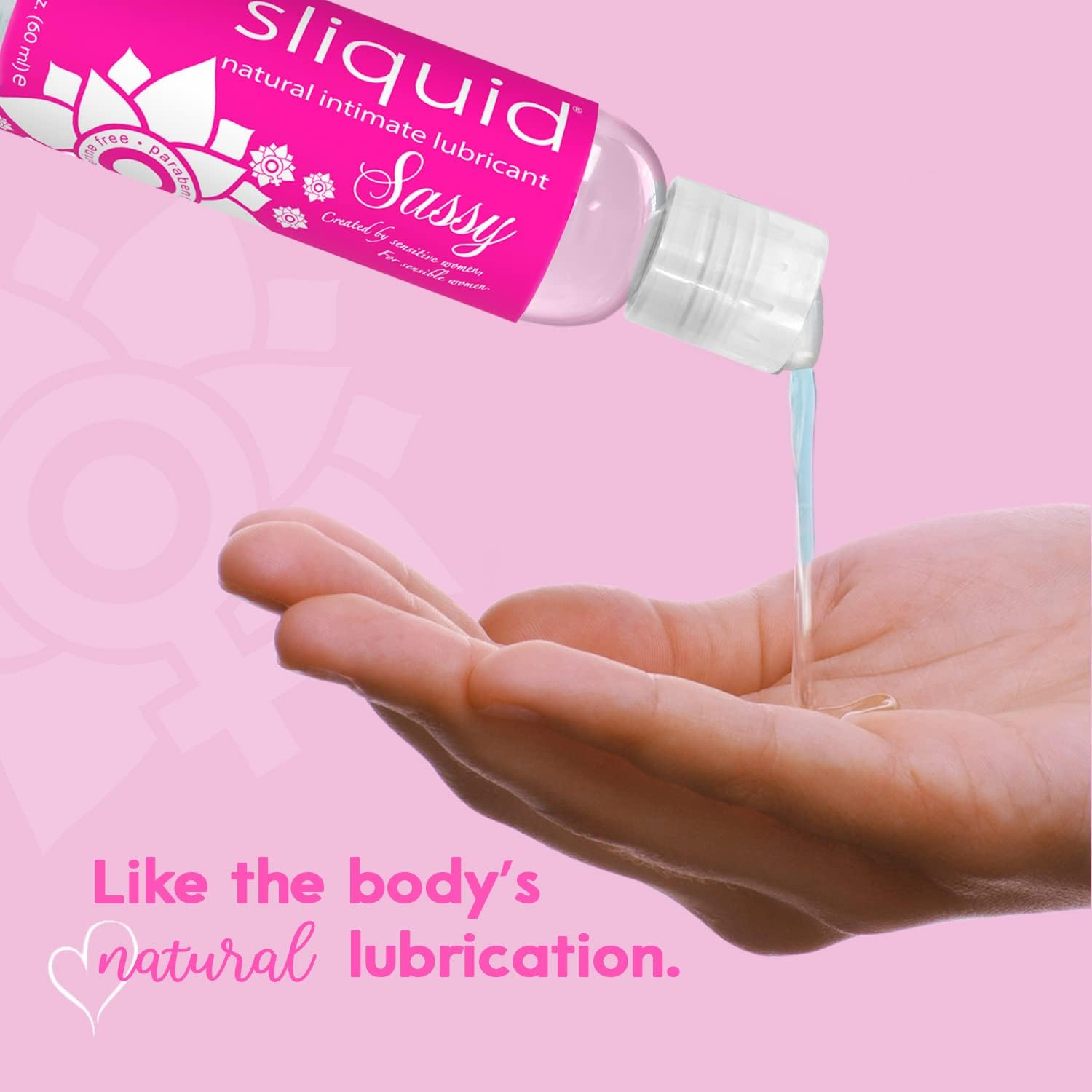 Sliquid Sassy - 2 Oz Thick Gel Lubricant for Sensitive Women, Men & Couples image number 1