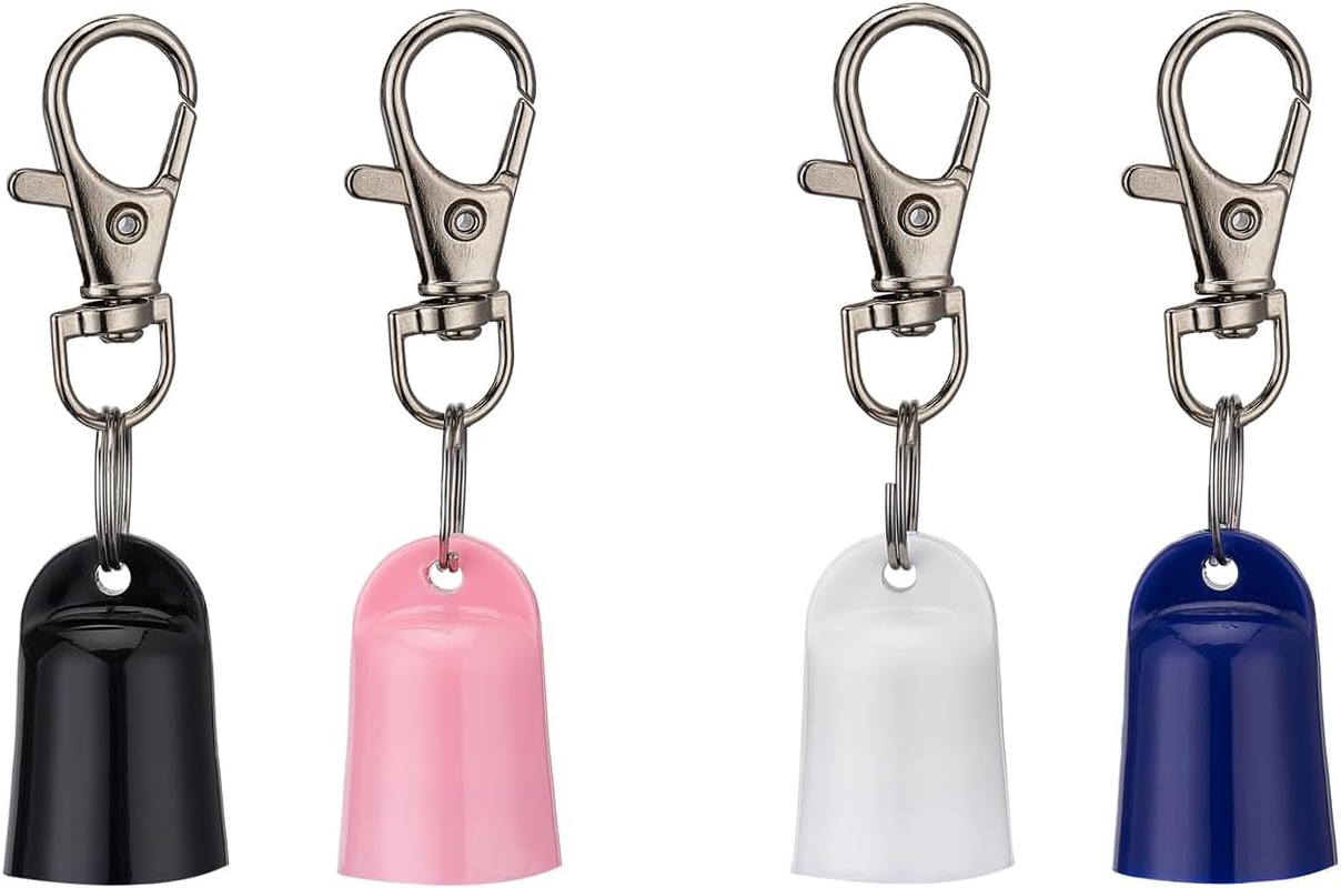 4 PSC Keychain Cap Compatible with Aquaphor 0.35 Oz Lip Balm, Portable Holder Keychain Cap Fit for Aquaphor Lip Repair Tubes (Colorful) image number 6