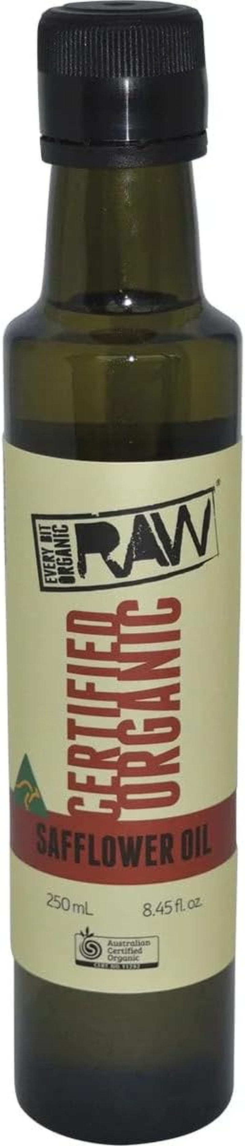Every Bit Organic Raw Safflower Oil 250Ml, Cold Pressed Vegan Gluten Free Oil Packed with Vitamin E & Vitamin K, Healthy Cooking & Pantry Staple Food Oil image number 1