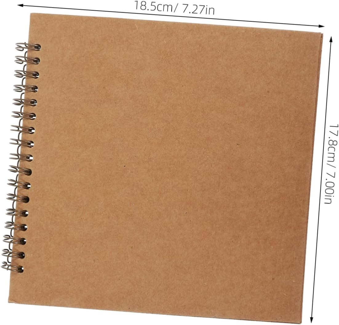 KALLORY Scrapbook Album Hardcover Photo Book for Weddings Anniversaries Family Gatherings Elegant Design for Preserving Memories Vintage Photo Storage Versatile Keepsake image number 1