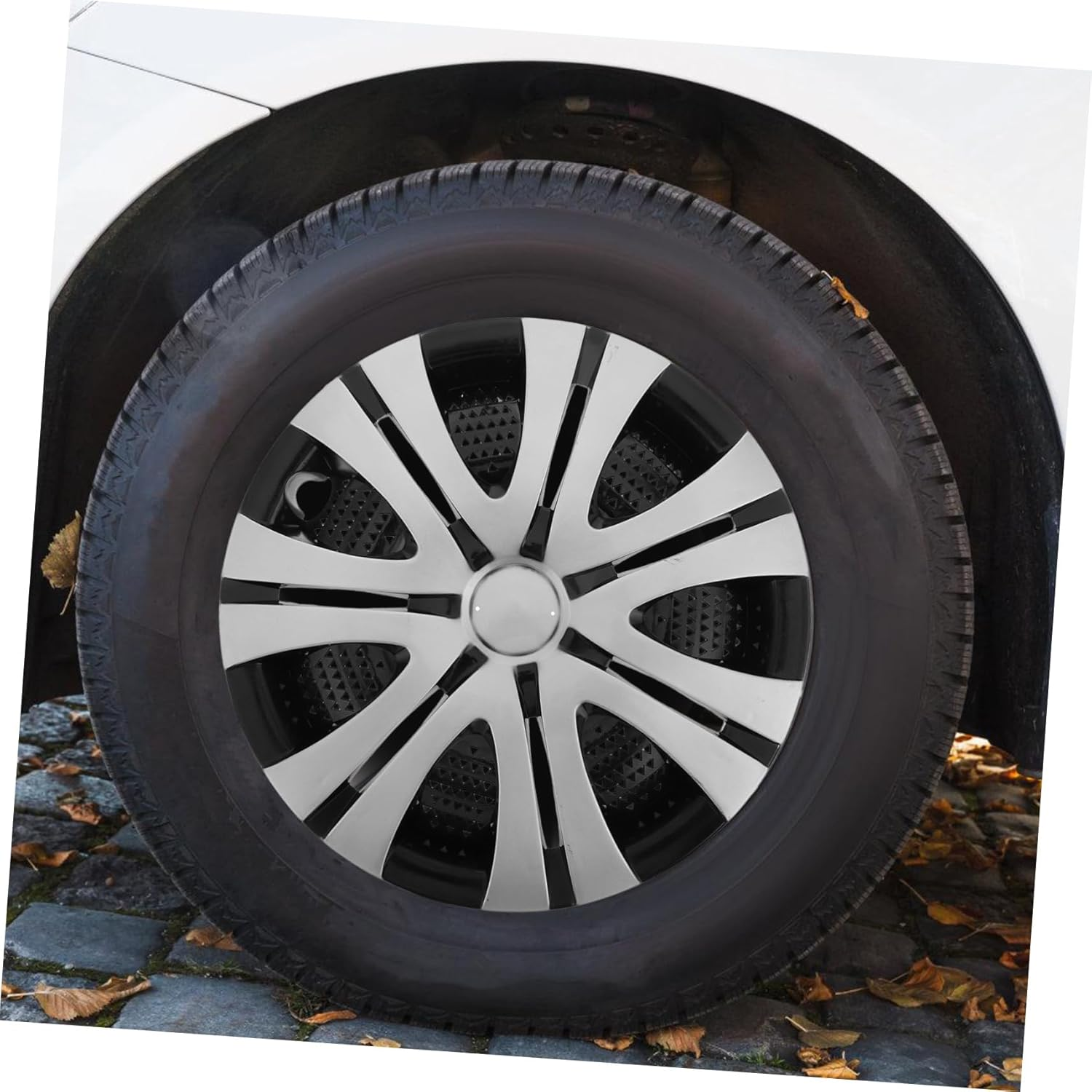 OSOLADY Fashionable Car Wheel Hubcaps Truck Hubcaps Wheel Center Caps for Rims Rim Protector for Car Plastic Cover image number 2