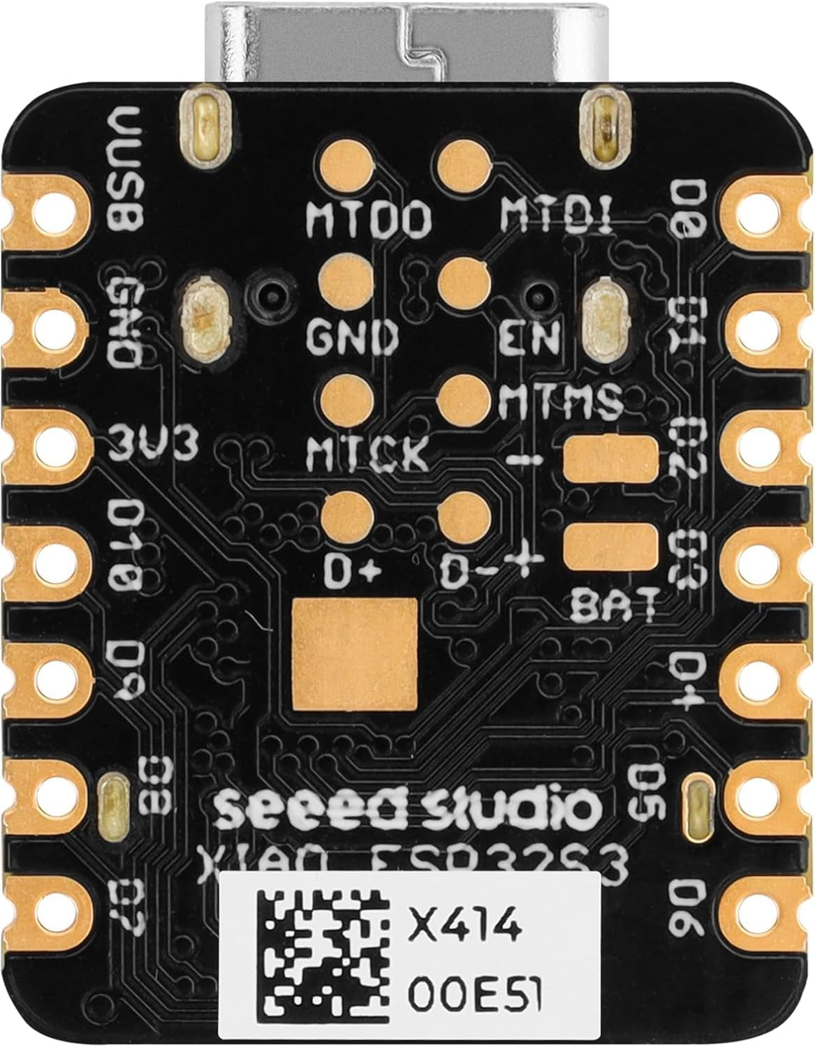 3 Pack XIAO ESP32S3 Iot Mini Development Board (For Arduino) - 2.4Ghz Wi-Fi, BLE 5.0, Dual-Core, Battery Charge Supported, Power Efficiency & Rich Interface for Smart Homes, Iot, Wearable Devices image number 5