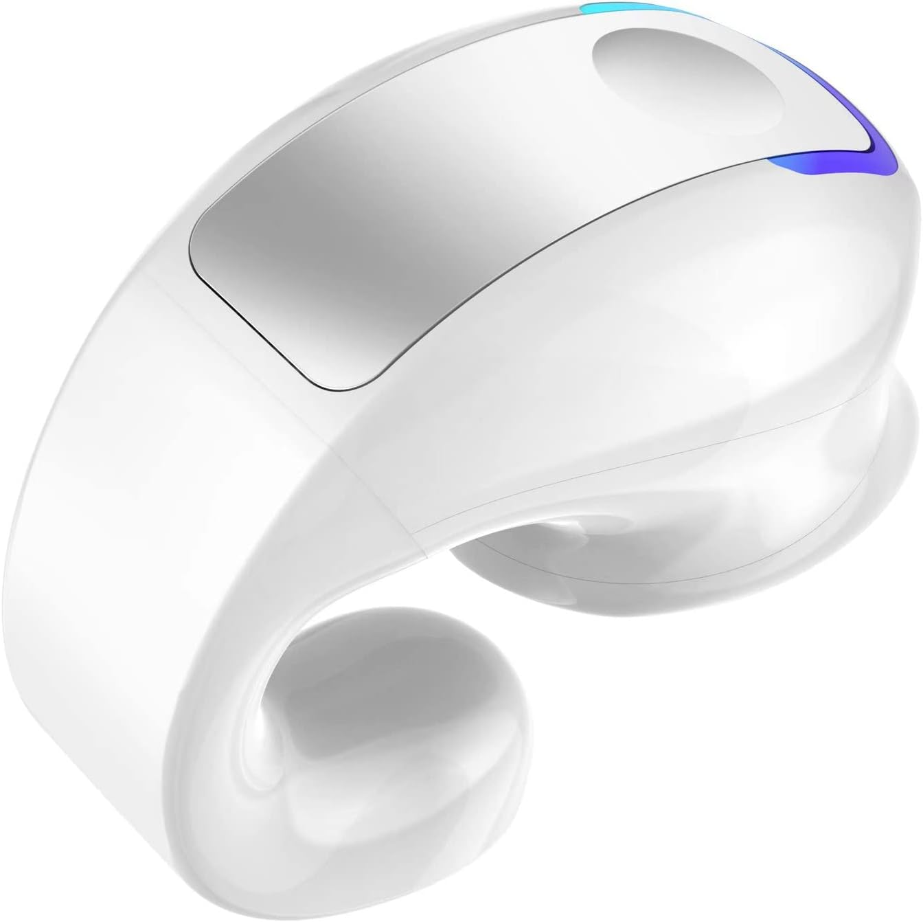 LIWEARE Bluetooth Headphones Sport, 5.3 Wireless Bluetooth Headset Talking Clip-On Headset Long Time Wear without Pain Ultra Long Battery Life (Pink)