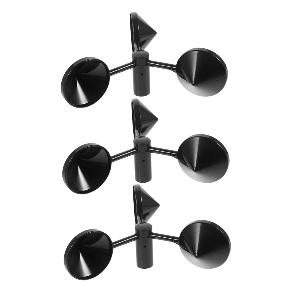 GALPADA 3Pcs Replacement Anemometer Cups for Handheld Wind Speed Accurate Outdoor Wind Measurement Accessories for Meteorological Observations image number 5